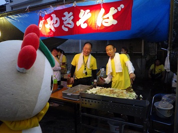 やきそば屋台とかまたんの写真