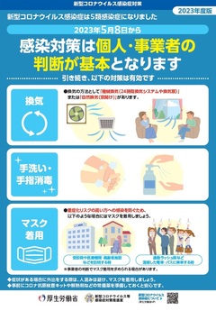 厚生労働省「感染対策」のポスター画像