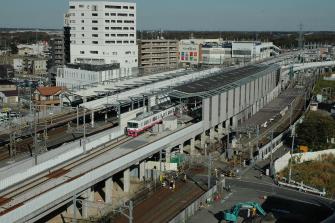 高架後新鎌ヶ谷駅の写真