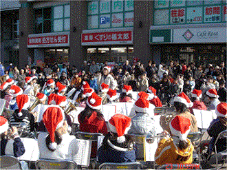 鎌ヶ谷東口駅前プロジェクト（クリスマスイベント）写真6