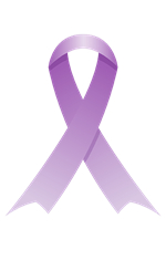 パープルリボンの画像