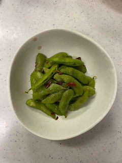 えだまめペペロンのレシピ写真