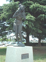 ブロンズ像の写真