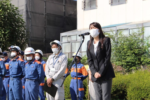 くぬぎ山連合自治会自主防災会挨拶