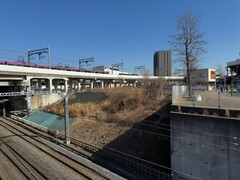 現在の新鎌ケ谷駅南側の写真