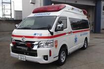 更新整備した救急自動車の写真