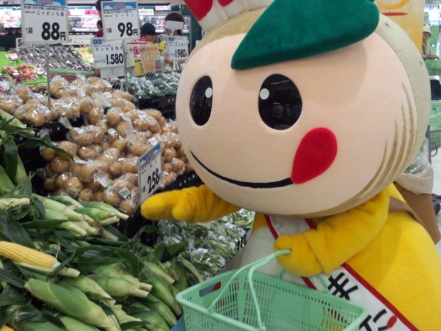 とうもろこし!