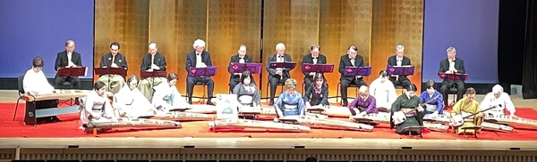 箏・尺八・三絃演奏会の写真