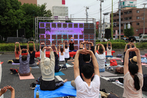 ヨガ体験の写真