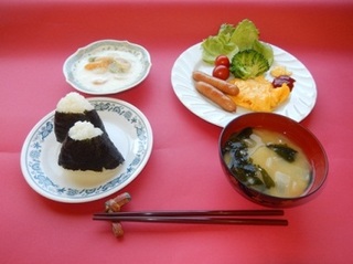 和食メニューの一例（写真）