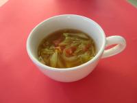 キャベツと玉ねぎのカレースープ