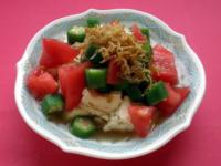豆腐のカリカリじゃこサラダの画像