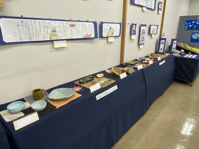 作品の一部（陶芸作品）の写真