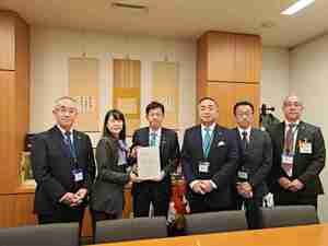 松本　尚衆議院議員への要望の写真