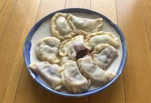 できあがったヴァレーニキの写真
