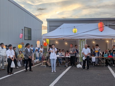 盆踊り大会（北初富連合自治会）の様子（写真）