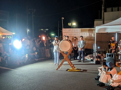 夏祭り（佐津間自治会）の様子（写真）