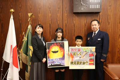 受賞者のお二人と(写真)