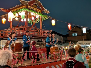 鎌ケ谷自治連合会の夏祭り（写真）