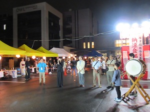 佐津間自治会の夏祭り（写真）