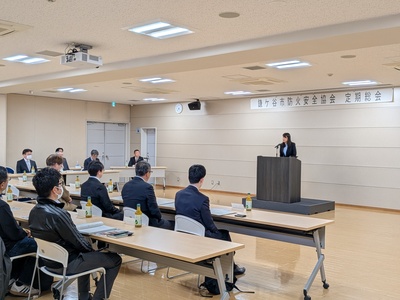 総会の様子（写真）