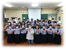 鎌ケ谷高校料理研究部の写真