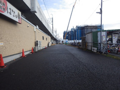 整備予定箇所（新鎌ケ谷地区中街区）の写真