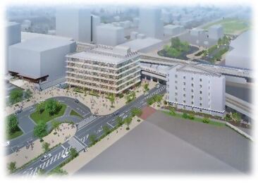 新鎌ケ谷駅前イメージ図【画像】