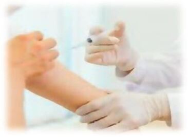 ワクチン接種の様子【写真】