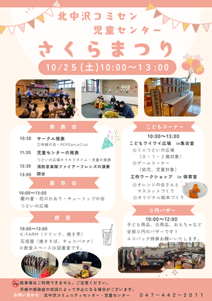 さくらまつりポスター