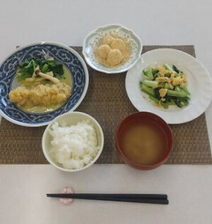 作った料理の写真